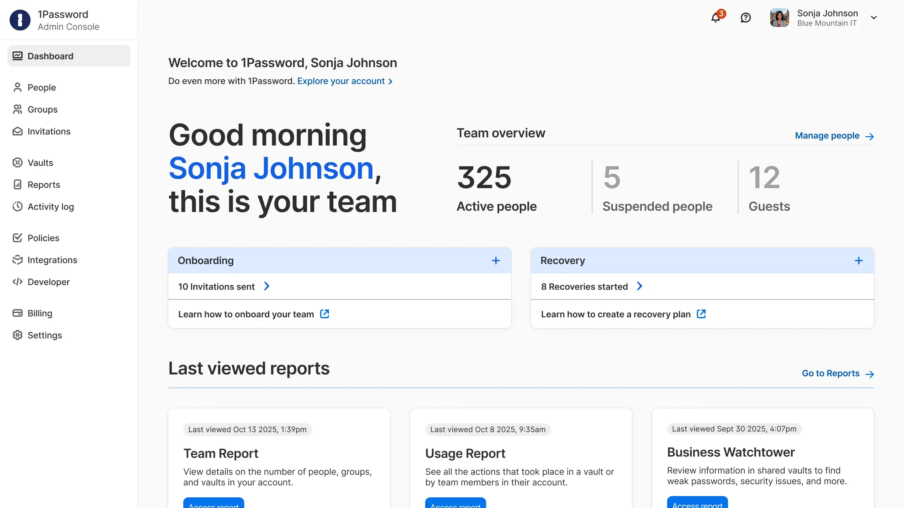 1Password Unified Desktop App Dashboard and Vault Management Interface