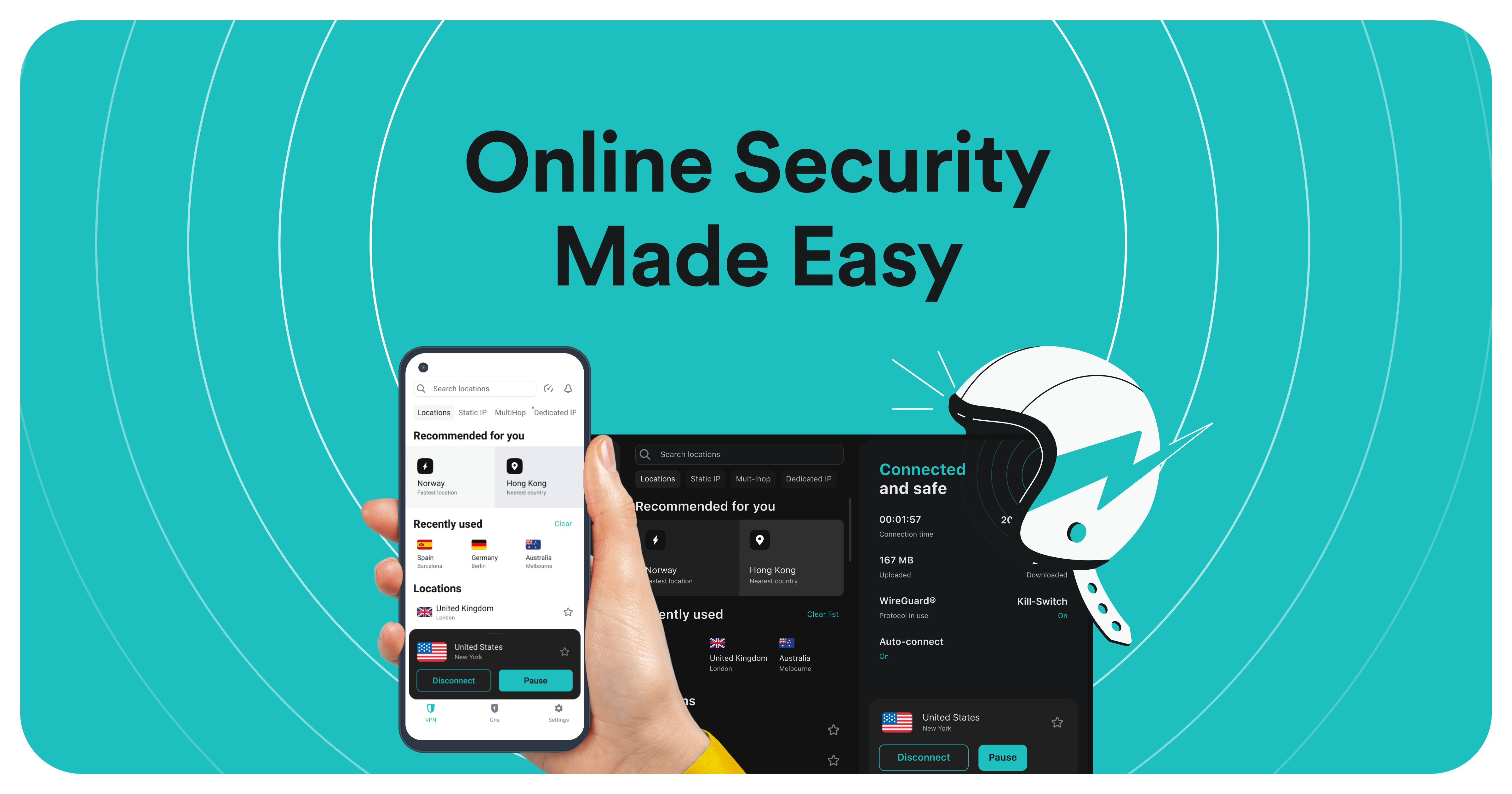 Official Surfshark VPN & Cybersecurity Platform - Unlimited Devices, Fast WireGuard & Complete Cyber Defense