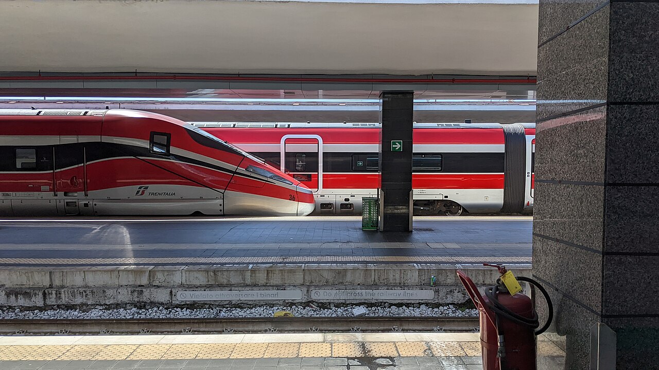 Trenitalia Frecciarossa 1000 High-Speed Train in Italy