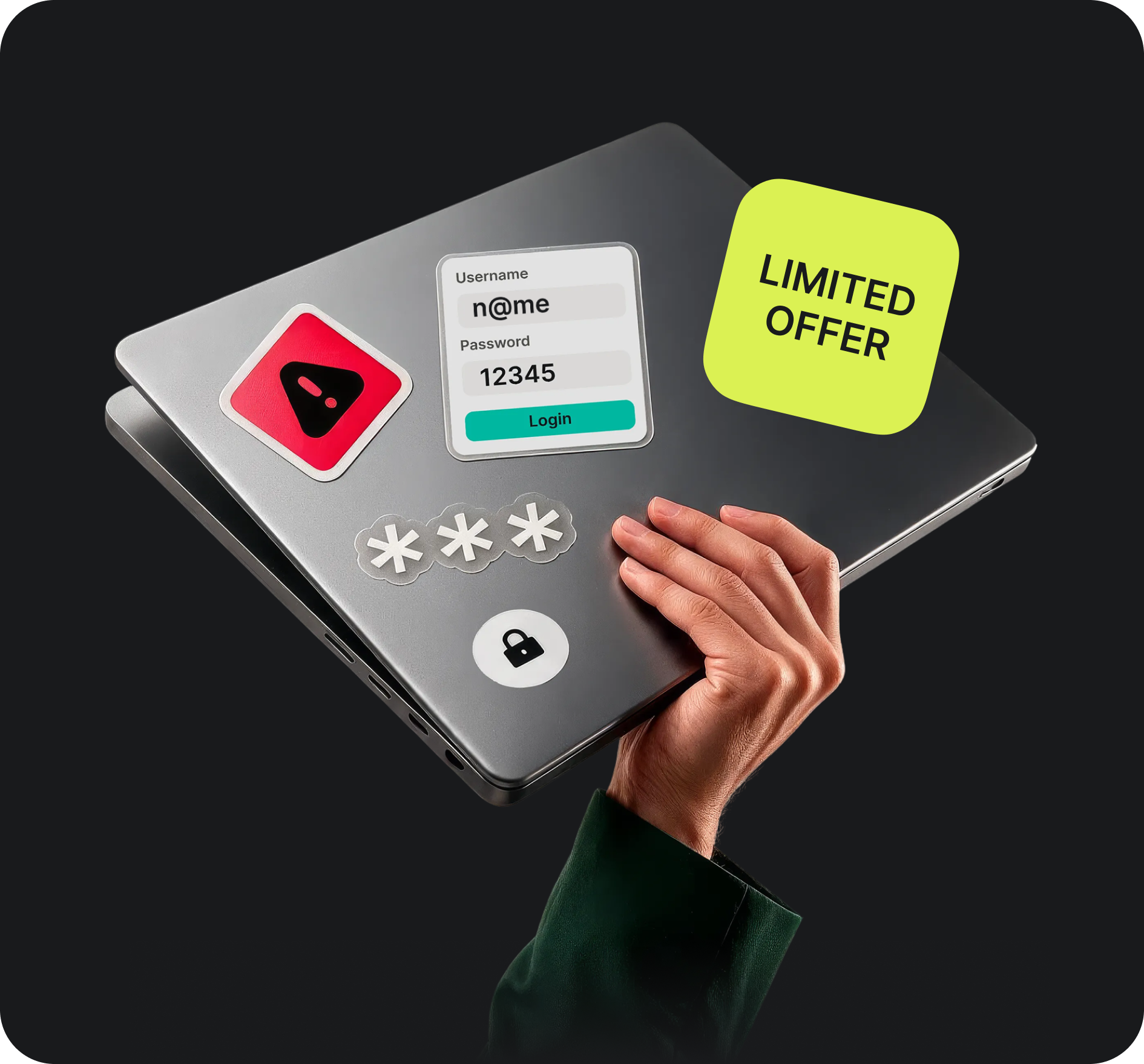 Official NordPass Cross-Platform Tablet and Mobile Interface with Biometric Authentication
